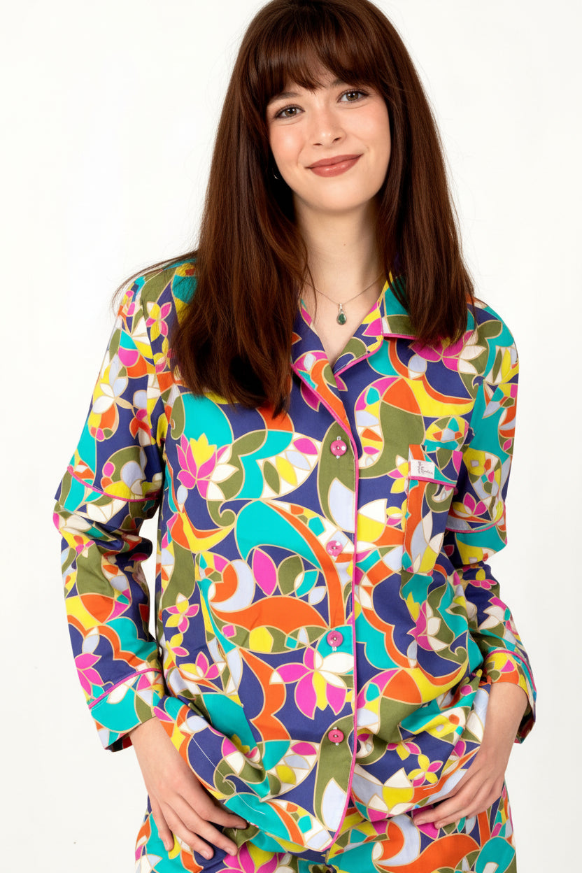 Chows Paisley - Long Sleeve Set