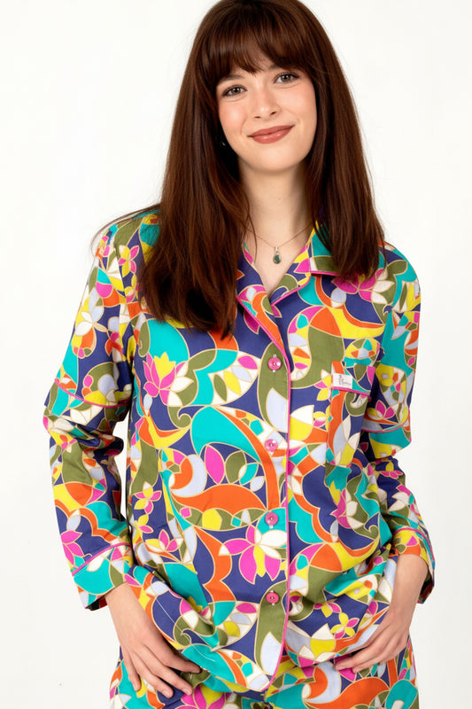 Chows Paisley - Long Sleeve Set