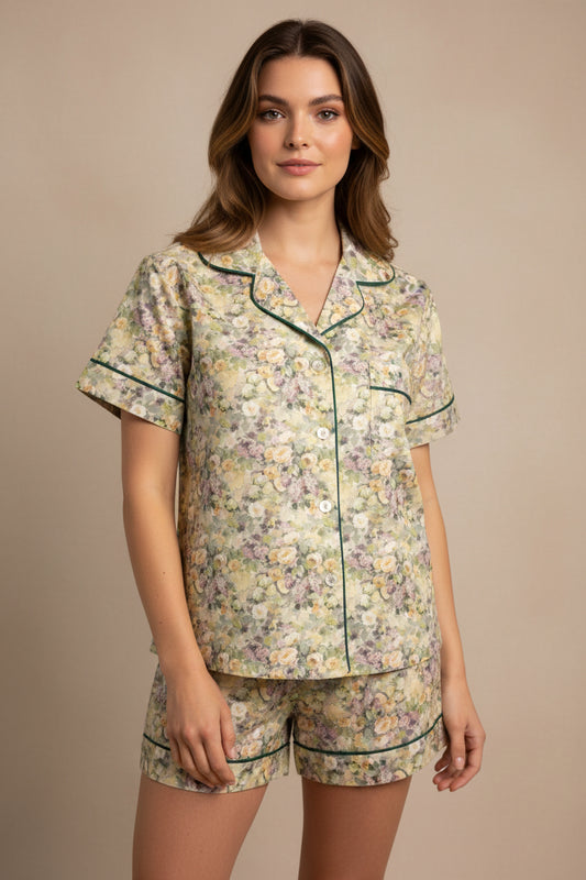 Hamstead Summer Green - Short Set