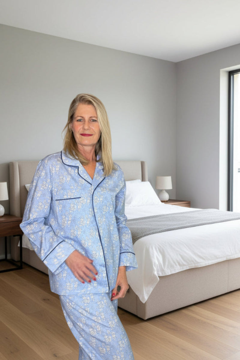 Capel Blue - Long Sleeve Set